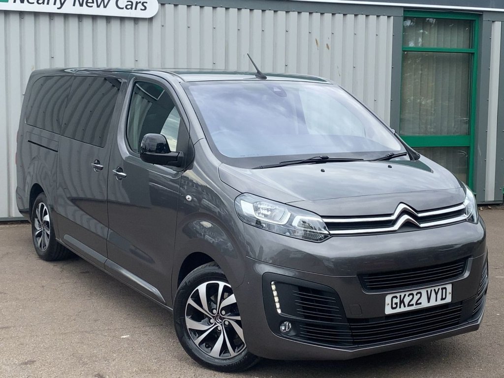 USED 2022 22 CITROEN SPACETOURER 2.0 BlueHDi Flair XL MPV 5dr Diesel EAT8 LWB Euro 6 (s/s) (180 ps) PAN ROOF+CARPLY+180&deg;CAMERA+FSH