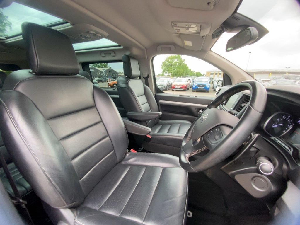 USED 2022 22 CITROEN SPACETOURER 2.0 BlueHDi Flair XL MPV 5dr Diesel EAT8 LWB Euro 6 (s/s) (180 ps) PAN ROOF+CARPLY+180&deg;CAMERA+FSH