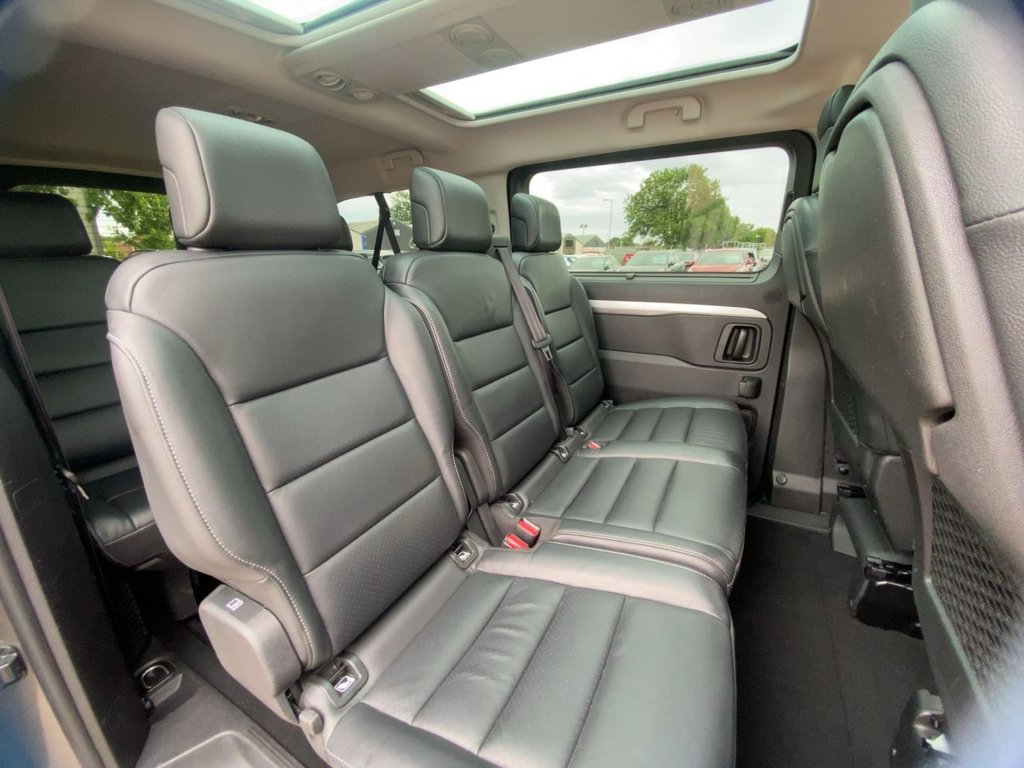 USED 2022 22 CITROEN SPACETOURER 2.0 BlueHDi Flair XL MPV 5dr Diesel EAT8 LWB Euro 6 (s/s) (180 ps) PAN ROOF+CARPLY+180&deg;CAMERA+FSH