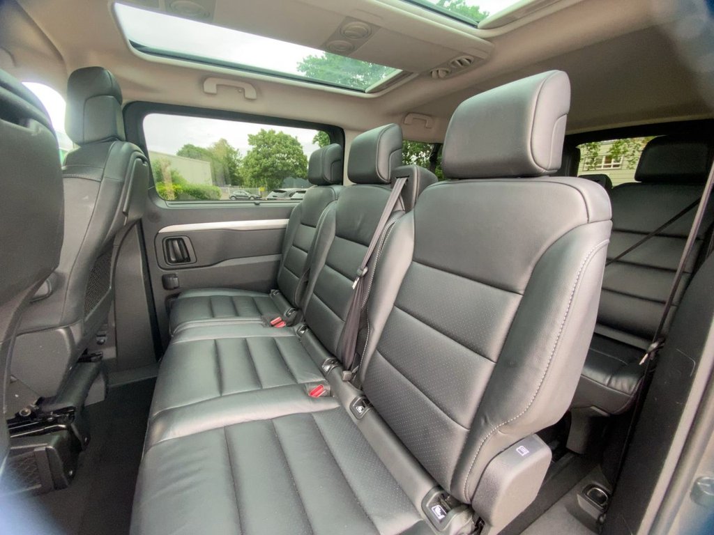 USED 2022 22 CITROEN SPACETOURER 2.0 BlueHDi Flair XL MPV 5dr Diesel EAT8 LWB Euro 6 (s/s) (180 ps) PAN ROOF+CARPLY+180&deg;CAMERA+FSH