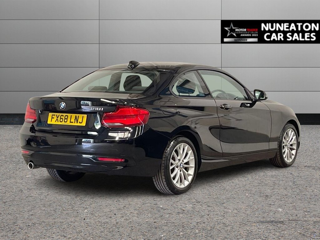USED 2018 68 BMW 2 SERIES 1.5 218i GPF SE Coupe 2dr Petrol Auto Euro 6 (s/s) (136 ps) Driver Modes