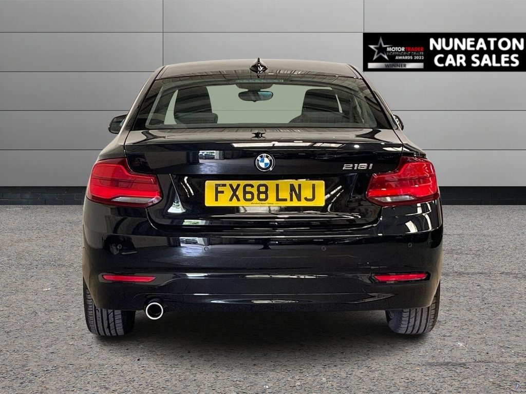 USED 2018 68 BMW 2 SERIES 1.5 218i GPF SE Coupe 2dr Petrol Auto Euro 6 (s/s) (136 ps) Driver Modes