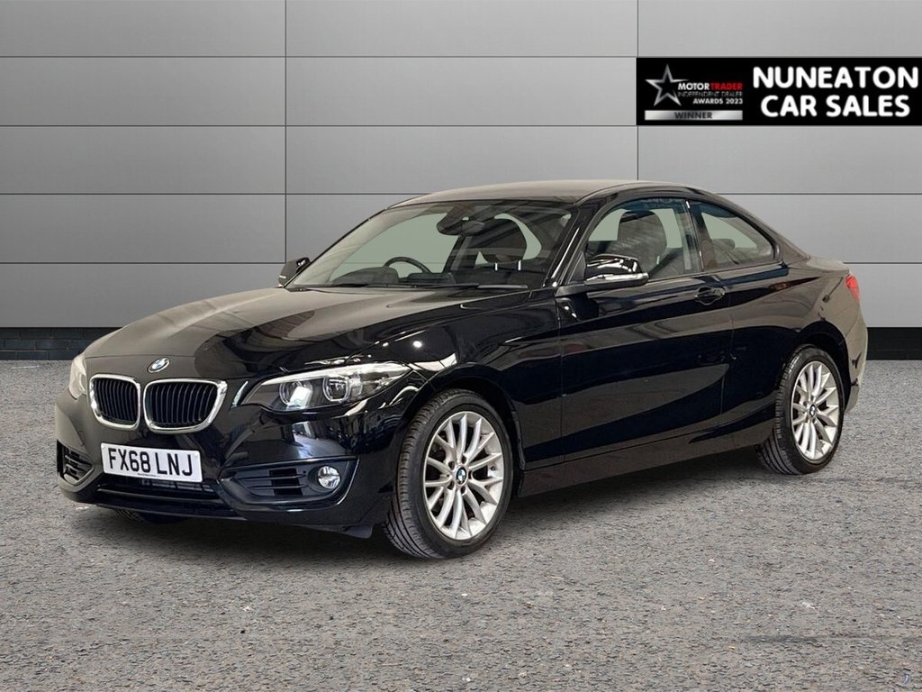 USED 2018 68 BMW 2 SERIES 1.5 218i GPF SE Coupe 2dr Petrol Auto Euro 6 (s/s) (136 ps) Driver Modes