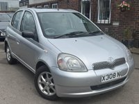 USED 2001 X TOYOTA YARIS 1.3 VVT-i 16v CDX 5dr LONG MOT~BILLS/RECEIPTS~AUTO