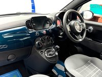 USED 2021 21 FIAT 500 1.0 MHEV Lounge Hatchback 3dr Petrol Manual Euro 6 (s/s) (70 bhp) Lovely Colour, CARPLAY, Glass Roof, Parking Sensors, Bluetooth, 40000 Miles & Great Service History