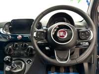 USED 2021 21 FIAT 500 1.0 MHEV Lounge Hatchback 3dr Petrol Manual Euro 6 (s/s) (70 bhp) Lovely Colour, CARPLAY, Glass Roof, Parking Sensors, Bluetooth, 40000 Miles & Great Service History