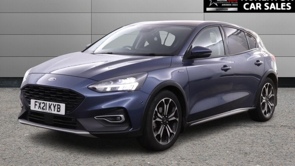 USED 2021 21 FORD FOCUS 1.0T EcoBoost MHEV Active X Edition Hatchback 5dr Petrol Manual Euro 6 (s/s) (125 ps) HEATED FRONT SEATS & STEERING WHEEL