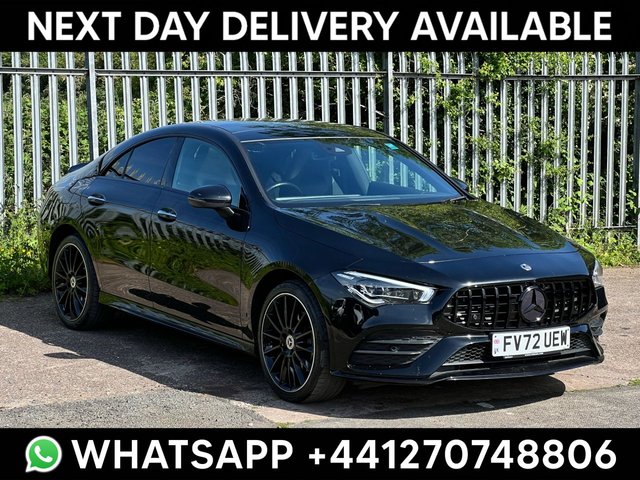 View our Mercedes-Benz Cla 1.3 CLA250e 15.6kWh AMG Line Night Edition (Premium Plus) Coupe 4dr Petrol Plug-in Hybrid 8G-DCT Euro 6 (s/s) (218 ps)
