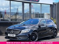 USED 2018 18 MERCEDES-BENZ A-CLASS 2.1 A200d AMG Line (Executive) Hatchback 5dr Diesel 7G-DCT Euro 6 (s/s) (136 ps) HEATED SEATS + SAT NAV!