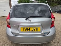 USED 2014 14 NISSAN NOTE 1.2 12V Acenta Hatchback 5dr Petrol Manual Euro 5 (s/s) (80 ps) CRUISE+BLUETOOTH+&pound;20TAX+LADYOWNERS+FSH