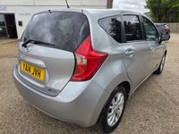 USED 2014 14 NISSAN NOTE 1.2 12V Acenta Hatchback 5dr Petrol Manual Euro 5 (s/s) (80 ps) CRUISE+BLUETOOTH+&pound;20TAX+LADYOWNERS+FSH