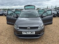USED 2017 67 VOLKSWAGEN POLO 1.2 TSI Match Edition Hatchback 5dr Petrol Manual Euro 6 (s/s) (90 ps) ABS AND AIR CON