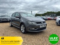 USED 2017 67 VOLKSWAGEN POLO 1.2 TSI Match Edition Hatchback 5dr Petrol Manual Euro 6 (s/s) (90 ps) ABS AND AIR CON
