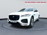 USED 2023 23 JAGUAR F-PACE 2.0 D200 MHEV R-Dynamic SE Black SUV 5dr Diesel Auto AWD Euro 6 (s/s) (204 ps) MERIDIAN+W.CHARGING+PAN ROOF