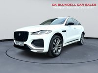 USED 2023 23 JAGUAR F-PACE 2.0 D200 MHEV R-Dynamic SE Black SUV 5dr Diesel Auto AWD Euro 6 (s/s) (204 ps) MERIDIAN+W.CHARGING+PAN ROOF
