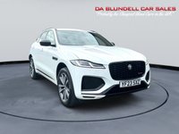 USED 2023 23 JAGUAR F-PACE 2.0 D200 MHEV R-Dynamic SE Black SUV 5dr Diesel Auto AWD Euro 6 (s/s) (204 ps) MERIDIAN+W.CHARGING+PAN ROOF