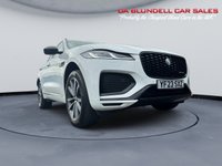 USED 2023 23 JAGUAR F-PACE 2.0 D200 MHEV R-Dynamic SE Black SUV 5dr Diesel Auto AWD Euro 6 (s/s) (204 ps) MERIDIAN+W.CHARGING+PAN ROOF