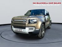 USED 2024 24 LAND ROVER DEFENDER 3.0 D250 MHEV HSE Hard Top SUV 5dr Diesel Auto 4WD MWB Euro 6 (s/s) (250 ps) 6 SEATS+LR WARRANTY 06/27+VATQ