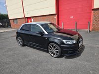 USED 2017 17 AUDI A1 1.4 TFSI CoD Black Edition Sportback 5dr Petrol Manual Euro 6 (s/s) (150 ps) BLACK EDITION - SLINE