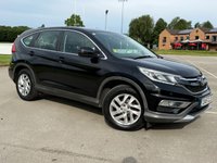 USED 2015 15 HONDA CR-V 1.6 i-DTEC SE SUV 5dr Diesel Manual Euro 6 (s/s) (120 ps) 1 FORMER KEEPER, MOT DECEMBER 2026