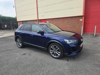 USED 2022 72 AUDI Q3 1.5 TFSI CoD 35 Black Edition SUV 5dr Petrol S Tronic Euro 6 (s/s) (150 ps) BLACK EDITION WITH F-AUDI S/H