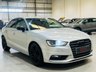 USED 2014 63 AUDI A3 2.0 TDI Sport Saloon 4dr Diesel Manual Euro 5 (s/s) (150 ps) Metallic Silver | Black Sport Interior | Black Styling Pack | Privacy Glass | Low Road Tax