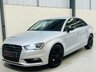 USED 2014 63 AUDI A3 2.0 TDI Sport Saloon 4dr Diesel Manual Euro 5 (s/s) (150 ps) Metallic Silver | Black Sport Interior | Black Styling Pack | Privacy Glass | Low Road Tax