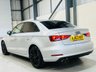 USED 2014 63 AUDI A3 2.0 TDI Sport Saloon 4dr Diesel Manual Euro 5 (s/s) (150 ps) Metallic Silver | Black Sport Interior | Black Styling Pack | Privacy Glass | Low Road Tax