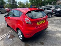 USED 2014 14 FORD FIESTA 1.25 Zetec Hatchback 5dr Petrol Manual Euro 5 (82 ps) 2 OWNER+GREAT VALUE+MOT FEB