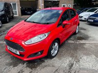 USED 2014 14 FORD FIESTA 1.25 Zetec Hatchback 5dr Petrol Manual Euro 5 (82 ps) 2 OWNER+GREAT VALUE+MOT FEB