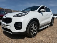 USED 2018 18 KIA SPORTAGE 1.6 T-GDi GT-Line SUV 5dr Petrol DCT AWD Euro 6 (174 bhp) 