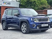 2019 JEEP RENEGADE 1.0 GSE T3 Limited SUV 5dr Petrol Manual Euro 6 (s/s) (120 ps) &pound;9339.00