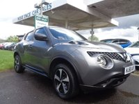 USED 2018 68 NISSAN JUKE 1.6 Bose Personal Edition SUV 5dr Petrol Manual Euro 6 (112 ps) SAT NAV REVERSE CAMERA STUNNING CAR