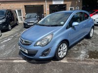 USED 2014 14 VAUXHALL CORSA 1.2 16V Excite Hatchback 3dr Petrol Manual Euro 5 (A/C) (85 ps) 1 OWNER+FULL SERVICE HISTORY