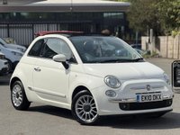USED 2010 10 FIAT 500C 1.2 Lounge Convertible 2dr Petrol Manual Euro 5 (69 bhp) CONVERTIBLE ROOF - ULEZ