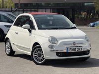 USED 2010 10 FIAT 500C 1.2 Lounge Convertible 2dr Petrol Manual Euro 5 (69 bhp) CONVERTIBLE ROOF - ULEZ