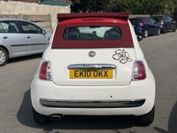 USED 2010 10 FIAT 500C 1.2 Lounge Convertible 2dr Petrol Manual Euro 5 (69 bhp) CONVERTIBLE ROOF - ULEZ