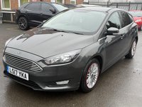 USED 2017 17 FORD FOCUS 1.0T EcoBoost Zetec Edition Hatchback 5dr Petrol Auto Euro 6 (s/s) (125 ps) FULL SERV HIST - WET BELT DONE