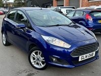 USED 2014 14 FORD FIESTA FIESTA 1.0T EcoBoost Zetec Hatchback 5dr Petrol Powershift Euro 5 (100 ps) FULL SERVICE HISTORY - 12 MONTH MOT PARKING SENSORS - &pound;35 ROAD TAX