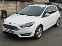 USED 2016 66 FORD FOCUS 1.0T EcoBoost Zetec Hatchback 5dr Petrol Auto Euro 6 (s/s) (125 ps) 1 OWNER - FULL SERVICE HISTORY