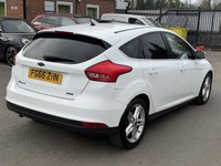 USED 2016 66 FORD FOCUS 1.0T EcoBoost Zetec Hatchback 5dr Petrol Auto Euro 6 (s/s) (125 ps) 1 OWNER - FULL SERVICE HISTORY