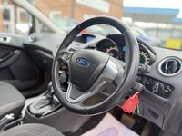 USED 2015 65 FORD FIESTA 1.0T EcoBoost Zetec Hatchback 5dr Petrol Powershift Euro 6 (100 ps) FULL SERVICE HISTORY - PARKING
