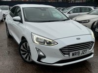 USED 2019 19 FORD FOCUS FOCUS 1.0T EcoBoost Zetec Hatchback 5dr Petrol Auto Euro 6 (s/s) (125 ps) FULL SERVICE HISTORY - 12 MONTH MOT APPLE CARPLAY - IN CAR WiFi