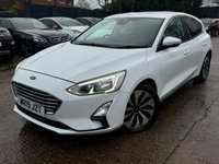 USED 2019 19 FORD FOCUS FOCUS 1.0T EcoBoost Zetec Hatchback 5dr Petrol Auto Euro 6 (s/s) (125 ps) FULL SERVICE HISTORY - 12 MONTH MOT APPLE CARPLAY - IN CAR WiFi