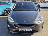 USED 2018 68 FORD FIESTA 1.0T EcoBoost GPF Titanium Hatchback 5dr Petrol Auto Euro 6 (s/s) (100 ps) NAV - SENSORS - GREAT SPEC