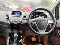 USED 2016 65 FORD FIESTA 1.0T EcoBoost Zetec Hatchback 5dr Petrol Powershift Euro 6 (100 ps) &pound;35 ROAD TAX - FULL SERV HIST