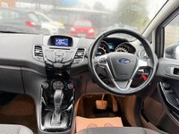 USED 2016 65 FORD FIESTA 1.0T EcoBoost Zetec Hatchback 5dr Petrol Powershift Euro 6 (100 ps) &pound;35 ROAD TAX - FULL SERV HIST