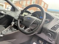 USED 2017 67 FORD FOCUS 1.0T EcoBoost ST-Line Hatchback 5dr Petrol Auto Euro 6 (s/s) (125 ps) PARKING SENSORS -APPLE CARPLAY
