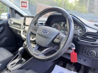 USED 2017 67 FORD FIESTA 1.0T EcoBoost Zetec Hatchback 5dr Petrol Auto Euro 6 (s/s) (100 ps) 1 OWNER FROM NEW-APPLE CARPLAY