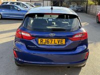 USED 2017 67 FORD FIESTA 1.0T EcoBoost Zetec Hatchback 5dr Petrol Auto Euro 6 (s/s) (100 ps) 1 OWNER FROM NEW-APPLE CARPLAY